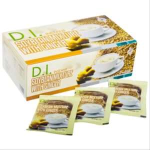 Mélange instantané de poudre de soja et gingembre